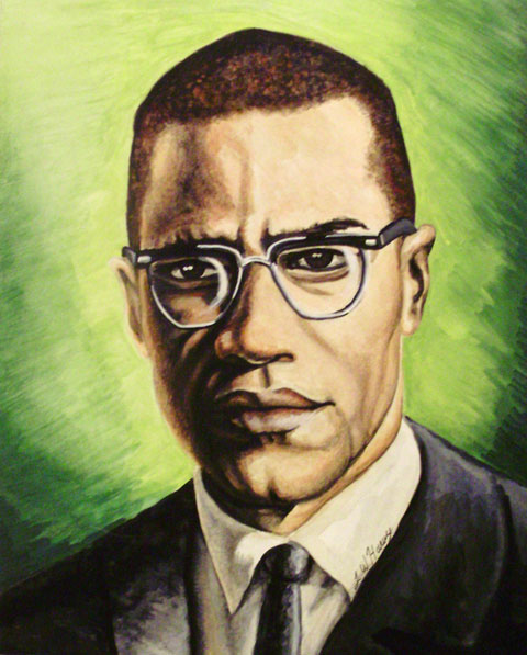 Malcolm X by L. W. Harvey