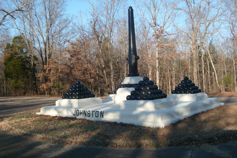 Shiloh, Gen. Albert Sydney Johnston monument