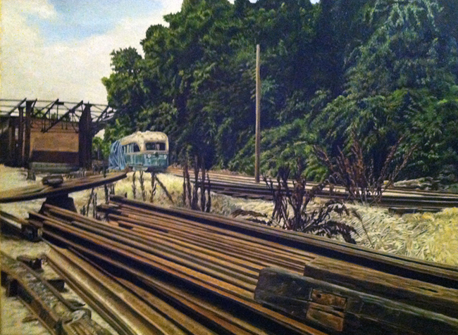 Maryland & Pennsylvania railroad, Baltimore Streetcar museum, Ma & Pa, maryland, by Lamont W. Harvey, Wes Harvey